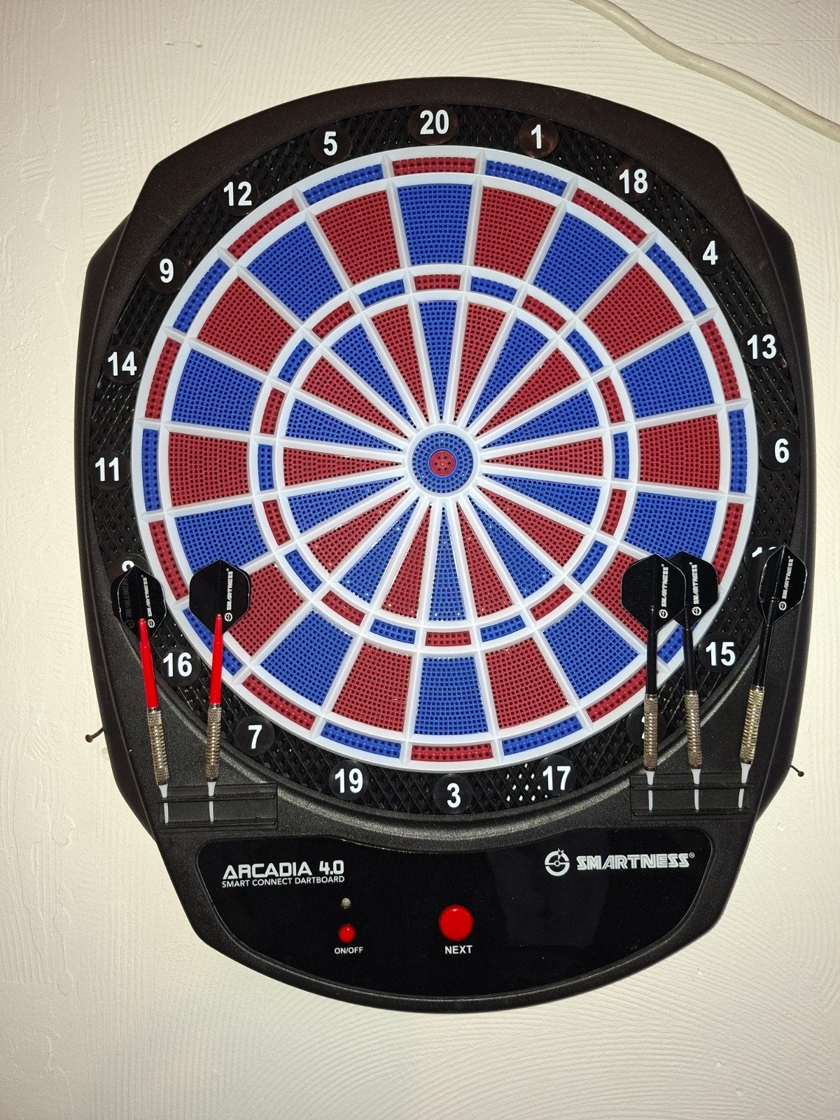 smartness dart, Ophalen, Zo goed als nieuw, Dartbord, Elektronisch