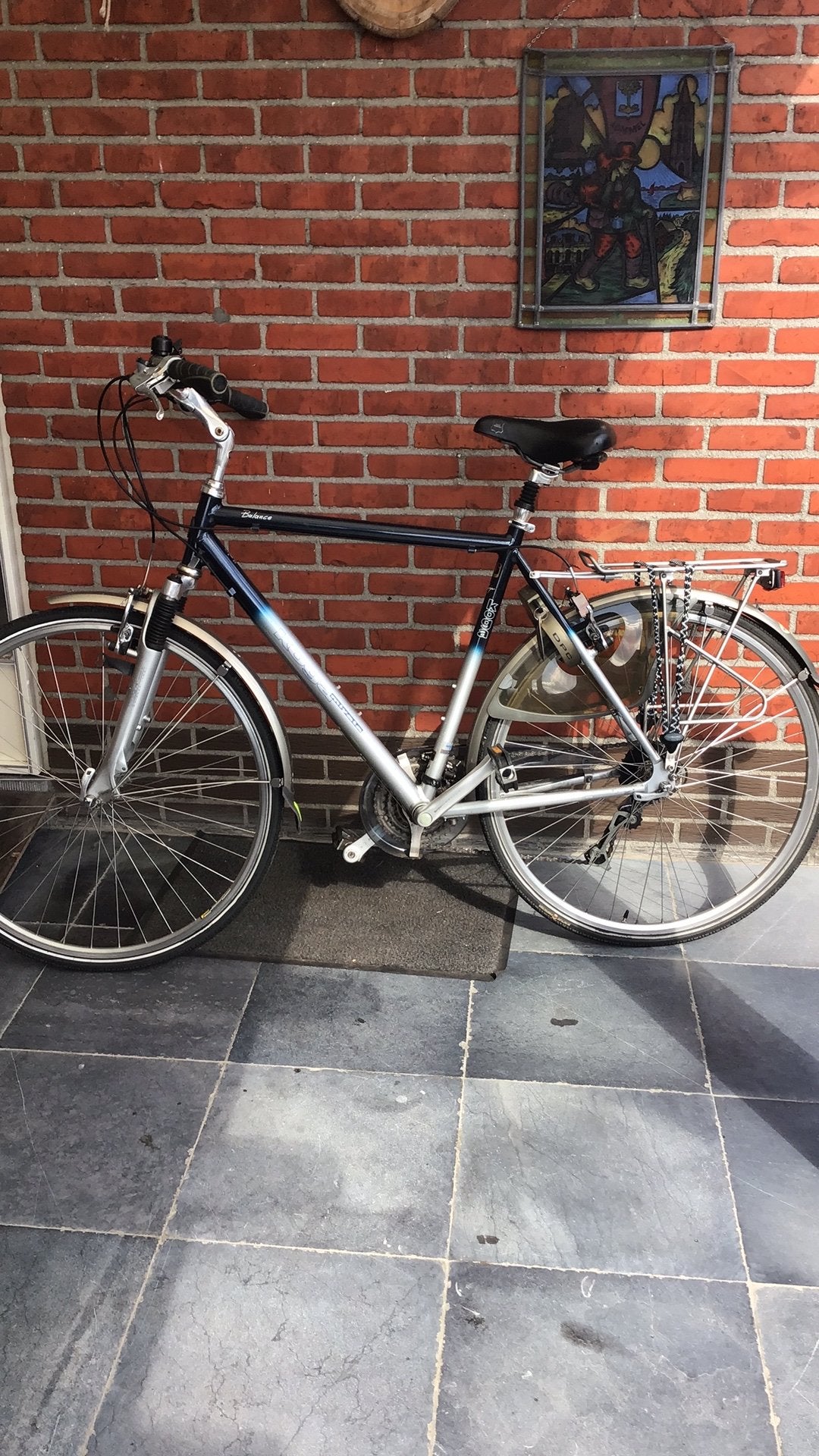 Herenfiets, Ophalen