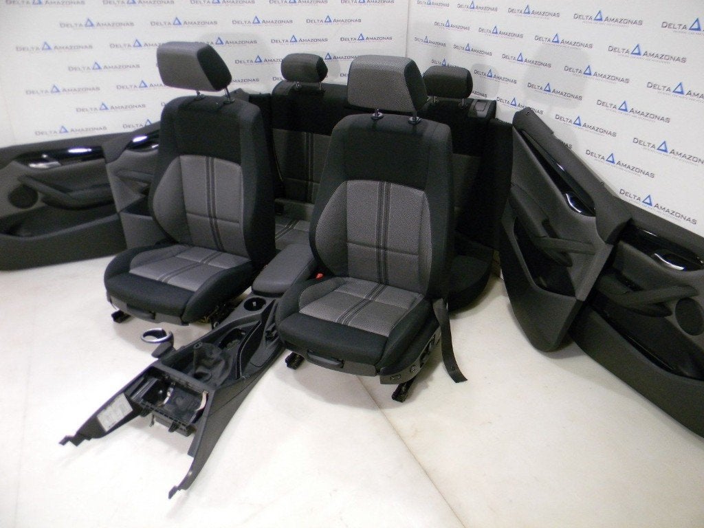 BMW X1 E84 interieur Stoff Median Anthraciet Silver Effekt, Auto-onderdelen, Ophalen, Nieuw, BMW