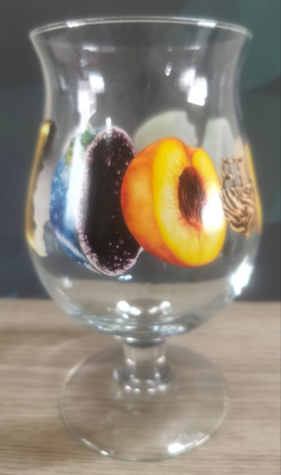 Duvel glas ATLANTA , Thomas Turner, Ophalen of Verzenden, Zo goed als nieuw, Glas of Glazen, Duvel