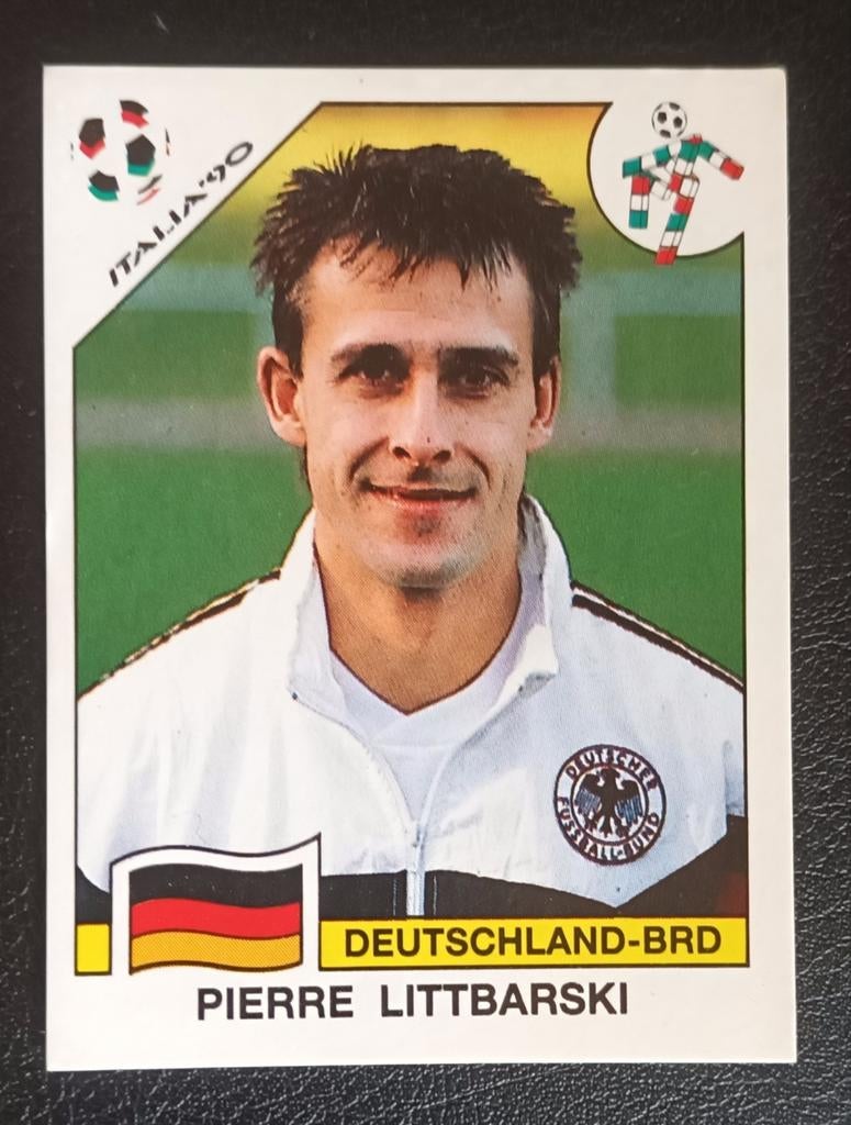 PANINI ITALIA 90 # 263 PIERRE LITBARSKI, Verzamelen, Ophalen of Verzenden