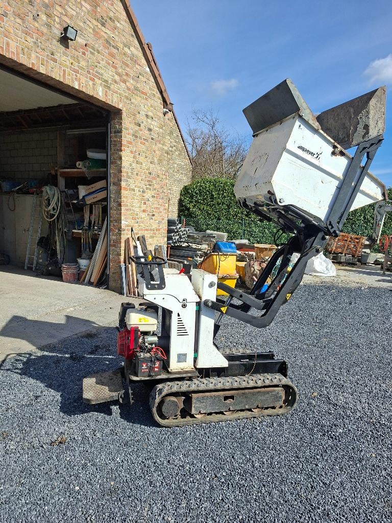 Dumper sur chenilles Bobcat, Articles professionnels, Enlèvement