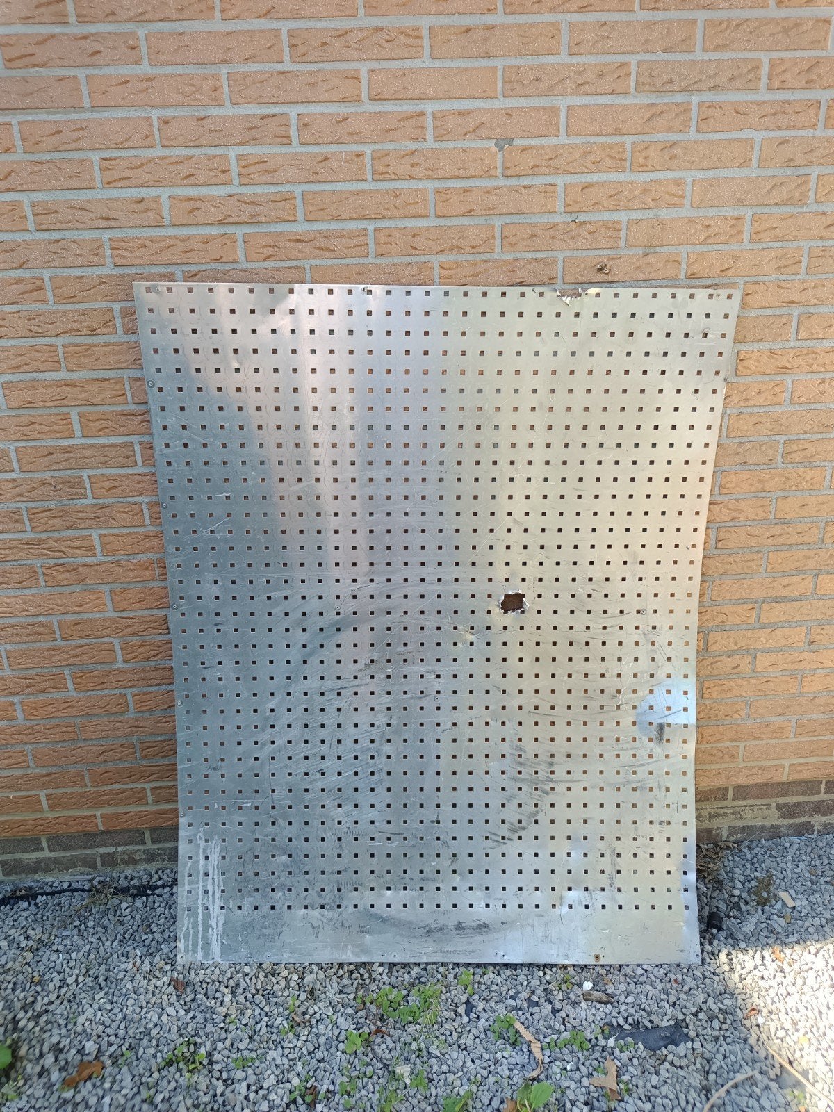 Traanplaat en geperforeerd aluminium plaat, Doe-het-zelf en Bouw, Ophalen, Aluminium