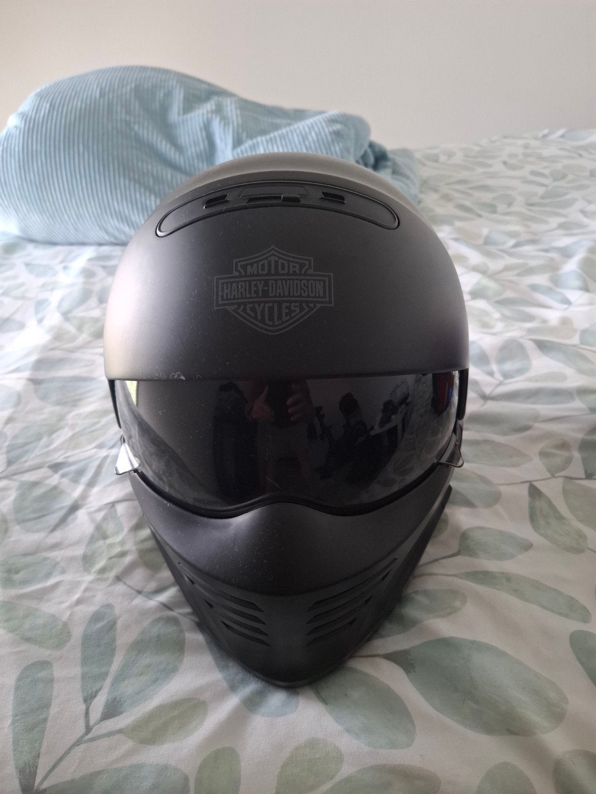 Casque de moto Harley Davidson avec mât Monster Mast amovibl, Enlèvement, S