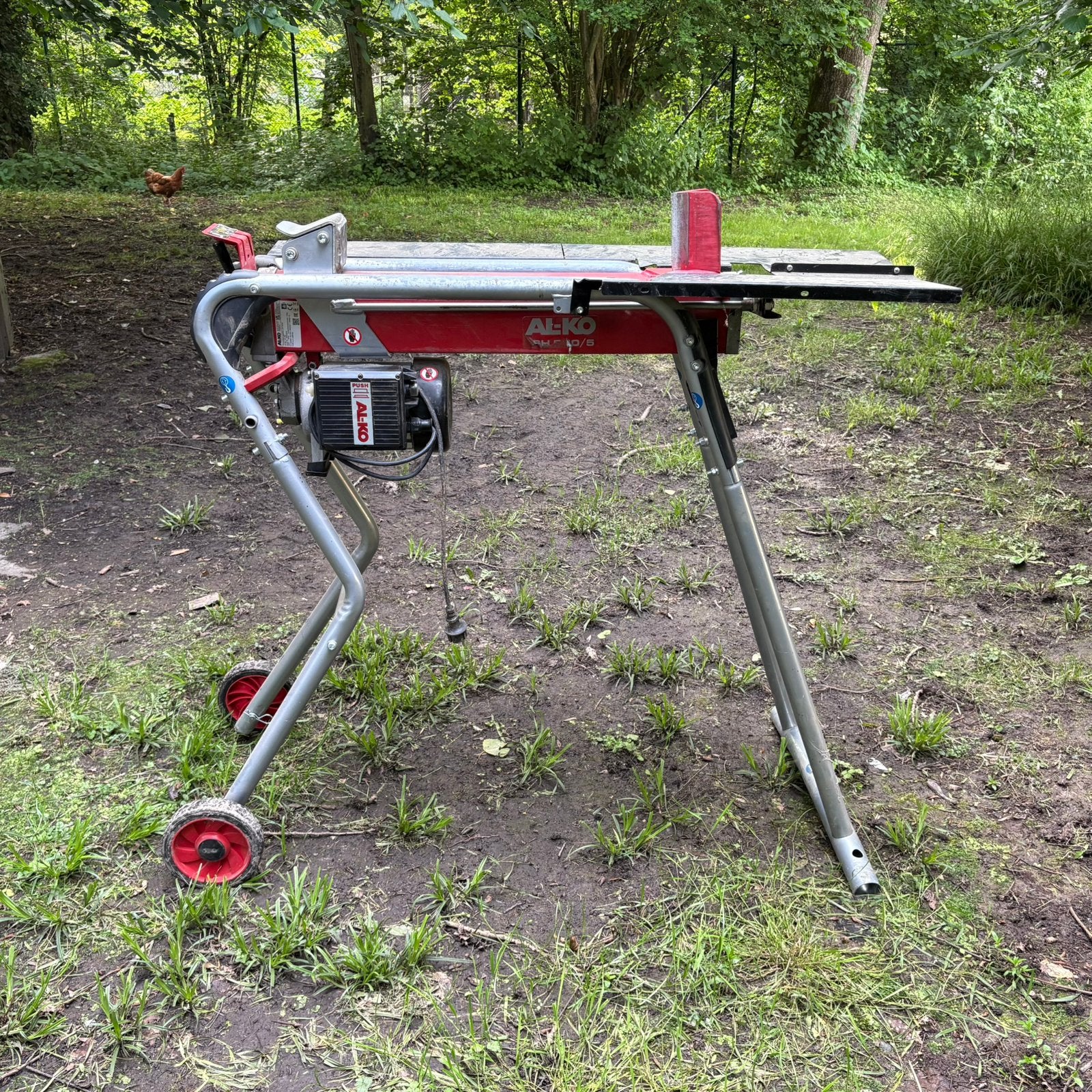 AL-KO LSH 520/5 houtklover — 5 ton, Ophalen, Gebruikt, Elektrisch