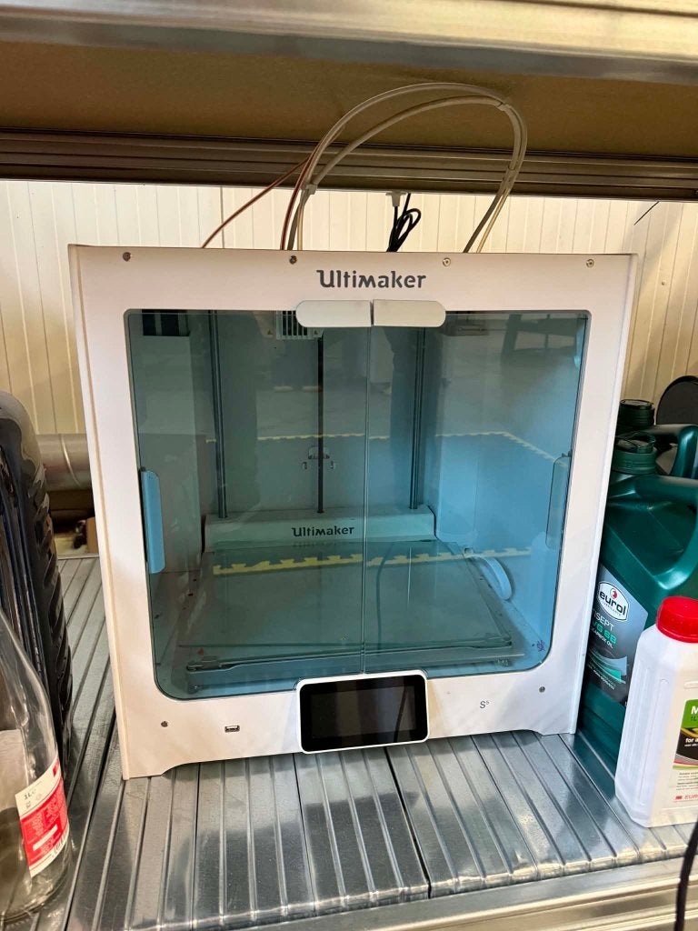 Ultimaker S5 3D-printer, Computers en Software, 3D Printers, Ophalen, Ingebouwde Wi-Fi, Ultimaker, Zo goed als nieuw