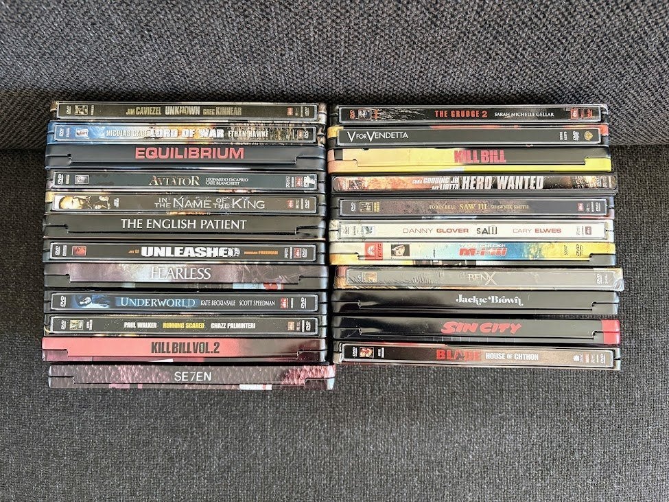 Verzameling 23 Steelbook DVD's (lot.12), Cd's en Dvd's, Ophalen of Verzenden, Zo goed als nieuw, Actie