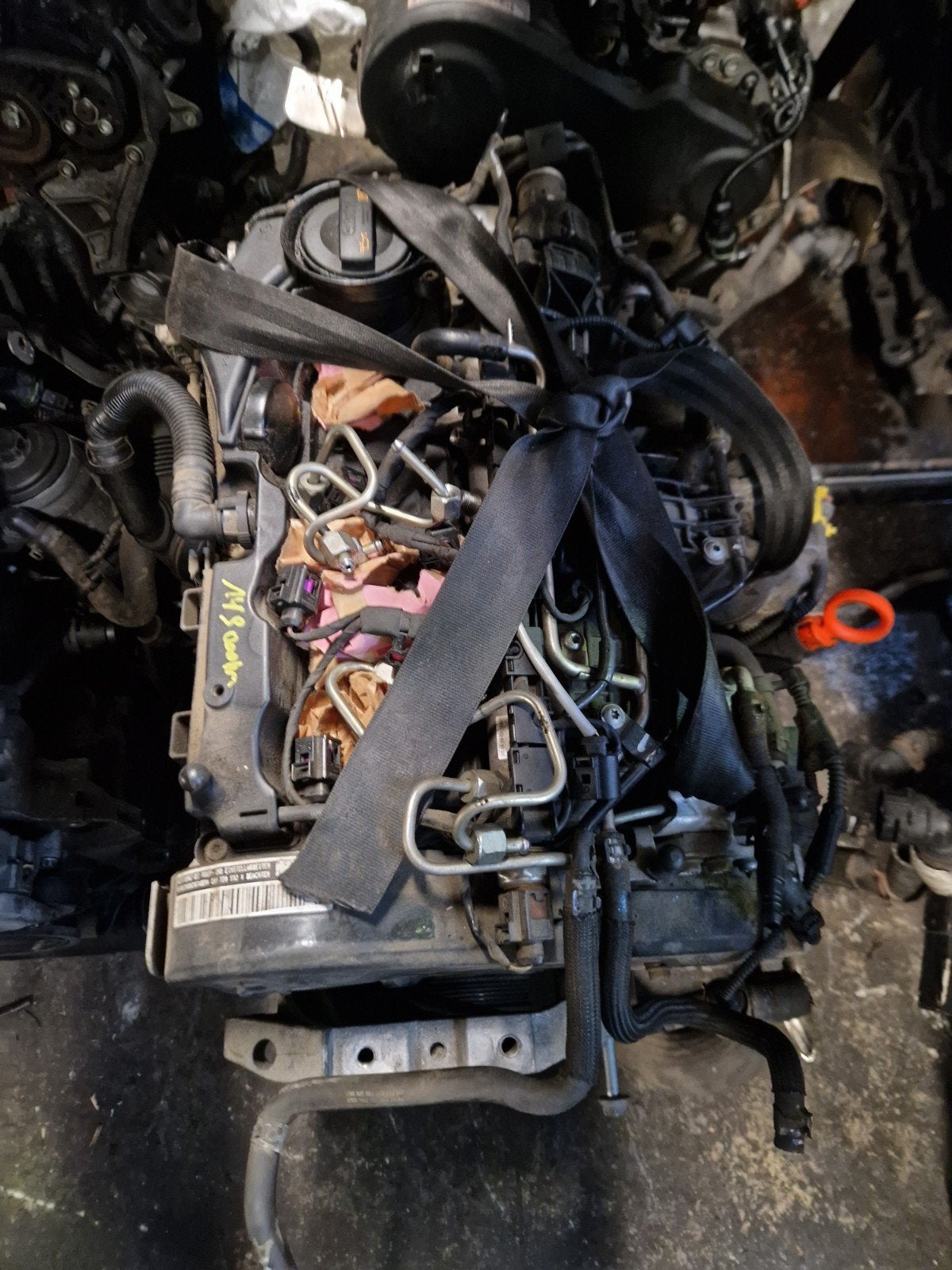 moteur vw 1600tdi cay 149000km, Autos : Pièces & Accessoires, Enlèvement