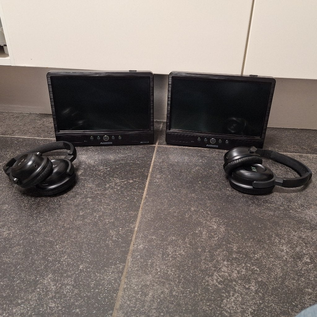 Auto dvd schermen, Ophalen, Gebruikt