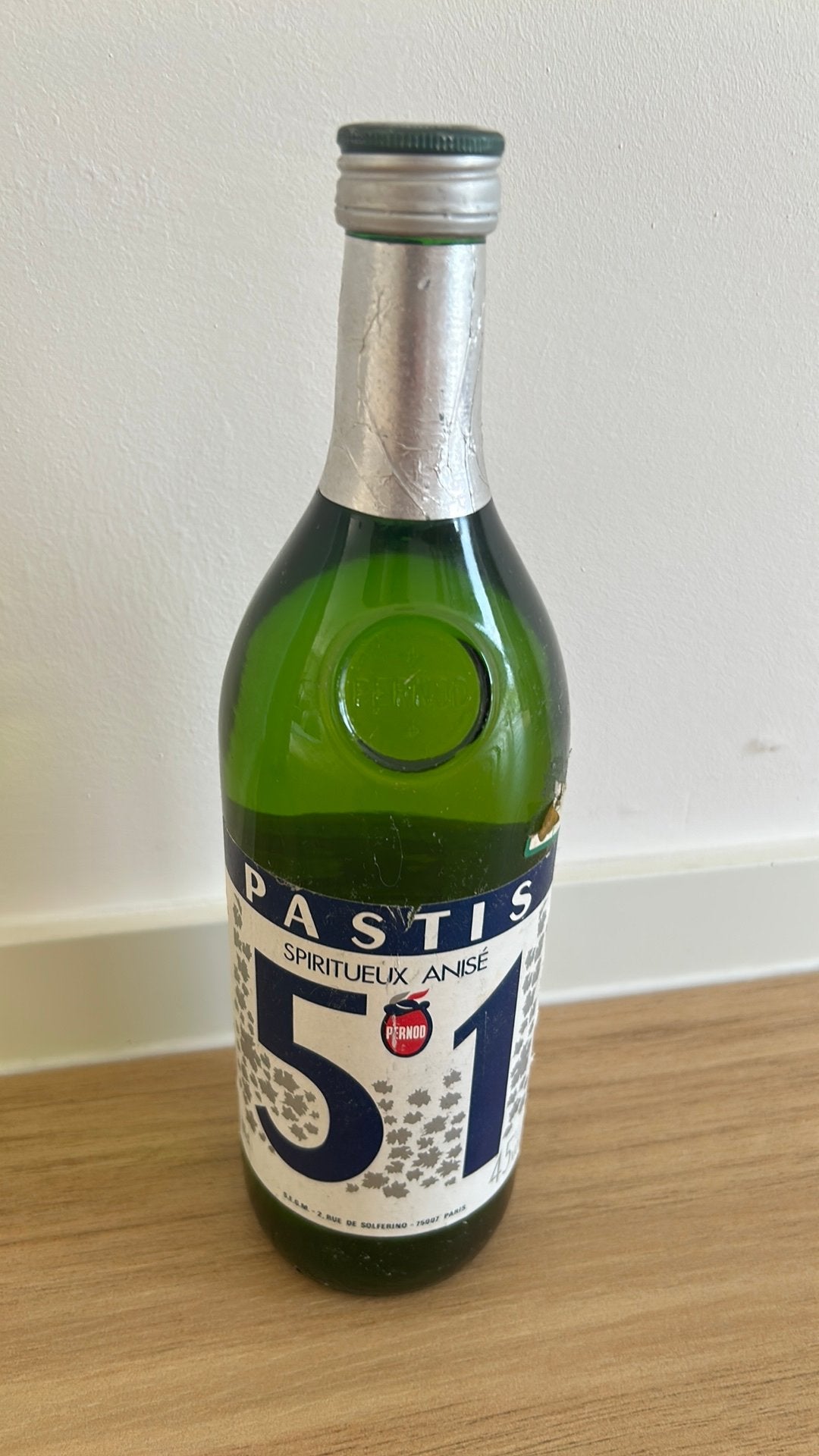 Pastis 51 100 ml, Enlèvement, Neuf, Autres types, Pleine