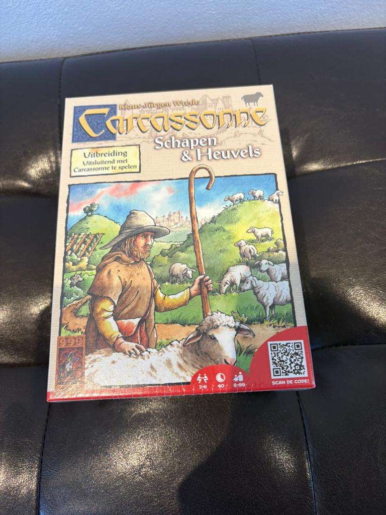 Uitbetaling Carcassonne schapen en heuvels 1e generatie., Hobby & Loisirs créatifs, Jeux de société | Jeux de cartes, Enlèvement ou Envoi