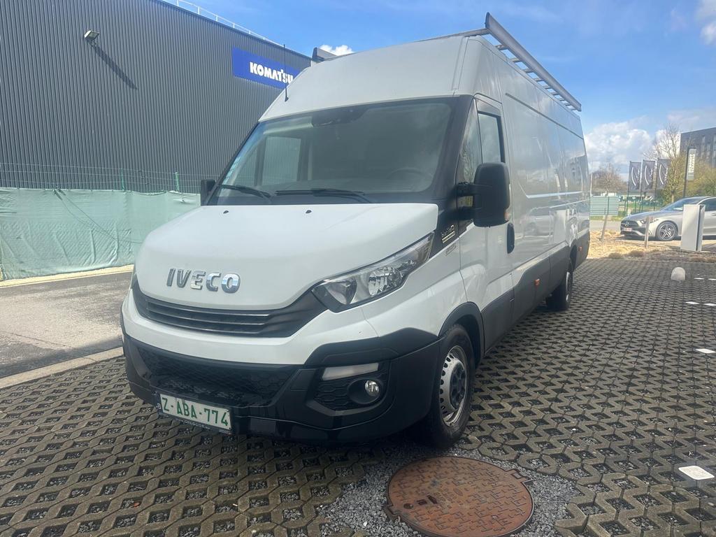 Iveco daily 2.3 Automaat 2019 maxi L4 propere staat, Auto's, Automaat, Euro 6, Iveco, Wit