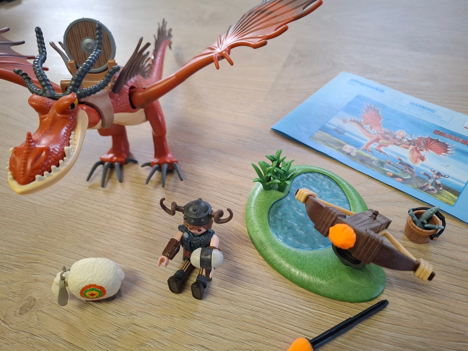 Playmobil Dragons,hoe tem je een draak,how to train a dragon, Kinderen en Baby's, Speelgoed | Playmobil, Complete set, Ophalen of Verzenden