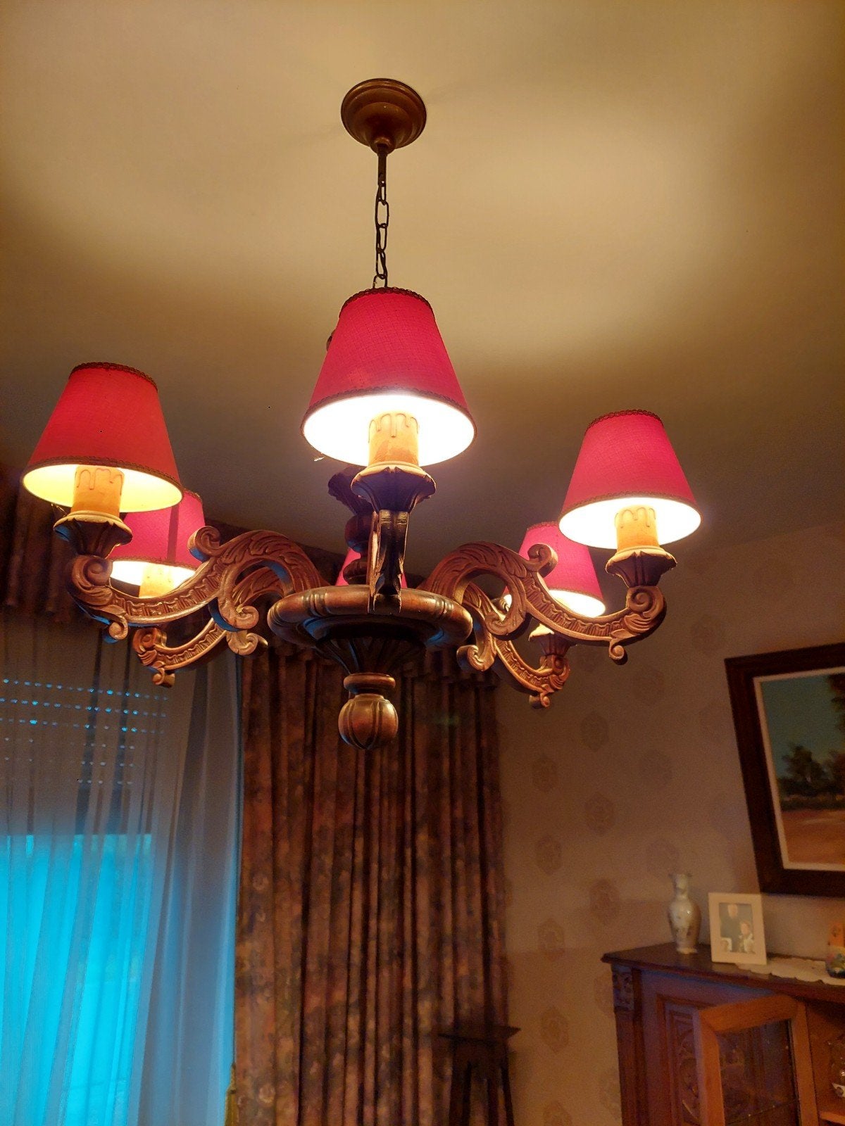 luster, Huis en Inrichting, Lampen | Kroonluchters, Ophalen