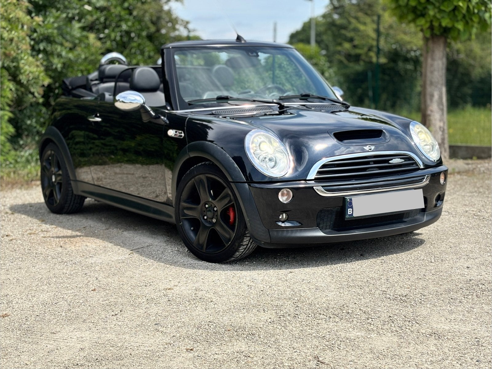 Mini Cooper S Cabrio | AUTOMAAT | FULL OPTION | Parkeersens, Auto's, Automaat, 4 zetels, Zwart, Zwart