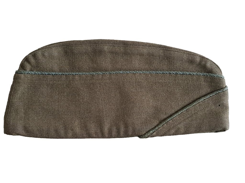 Calot OD wool INFANTRY - USWW2 ORIGINAL, Collections, Enlèvement ou Envoi, Armée de terre, Casque ou Béret