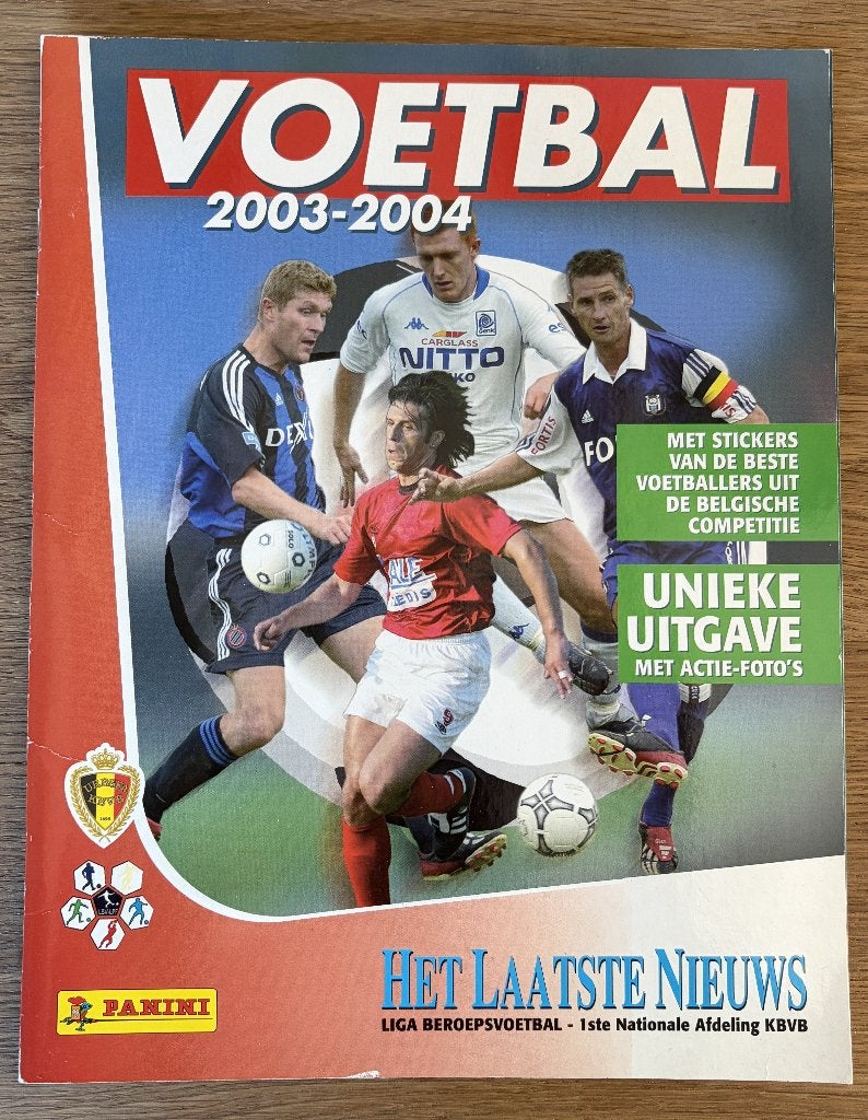 Sticker Album - Panini - Voetbal 2003-2004 (2003), Collections, Enlèvement ou Envoi, Comme neuf, Sport