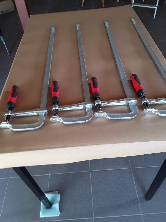 BESSEY GZ80-12-2K stalen lijmtang GZ-2K 800x120mm nieuw 4 st, Ophalen, Nieuw, Klem, Overige merken