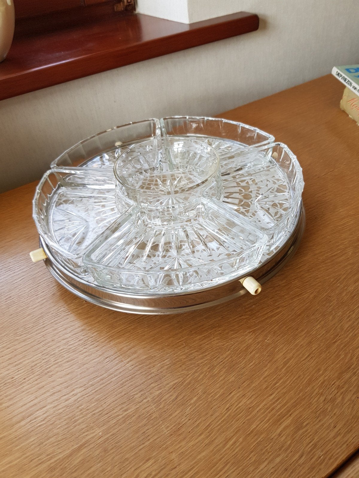 hapjesschaal  - glas, Antiek en Kunst, Ophalen of Verzenden