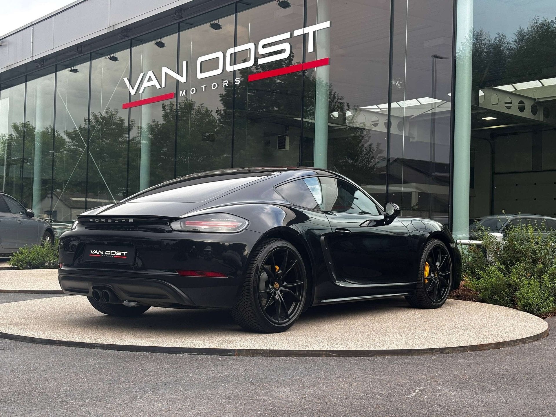 Porsche 718 718 Cayman 2.0 Turbo PDK, Auto's, Bi-Xenon koplampen, Gebruikt, 4 cilinders, Zwart
