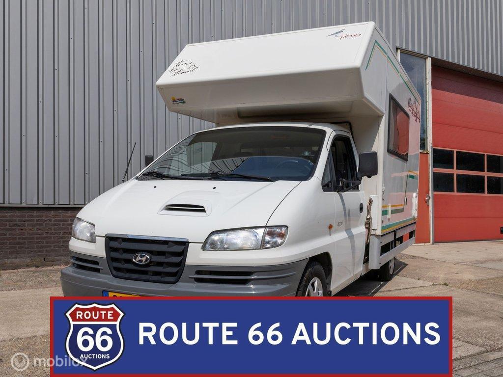 Hyundai SR H200 2.5 TDI Camper | 2004 | Route 66 Auctions, Gebruikt, Overige modellen, Zwart, Bedrijf