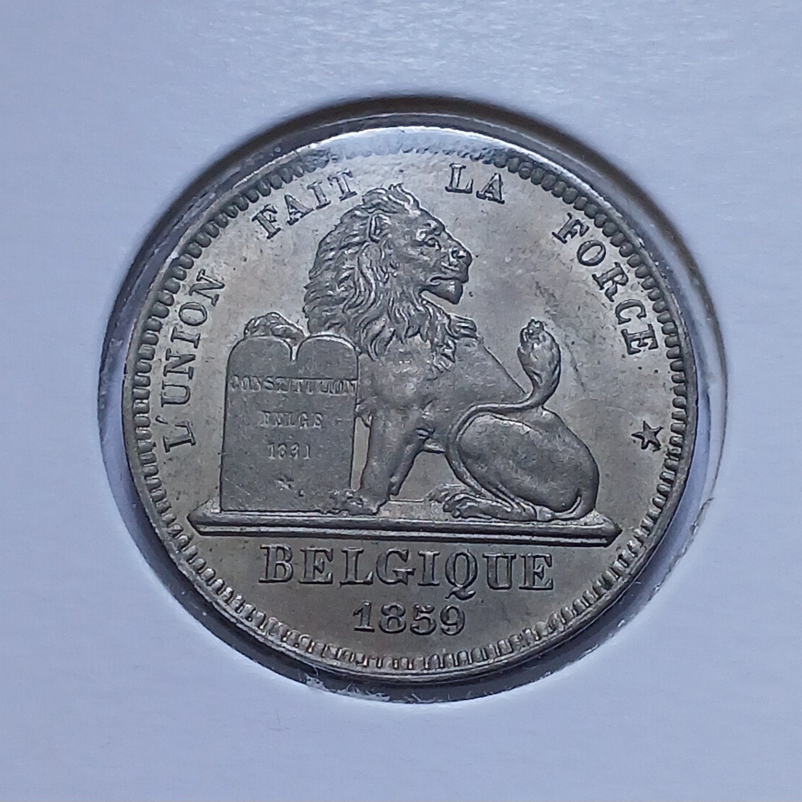 10 centimes 1859 essai, Postzegels en Munten, Ophalen of Verzenden