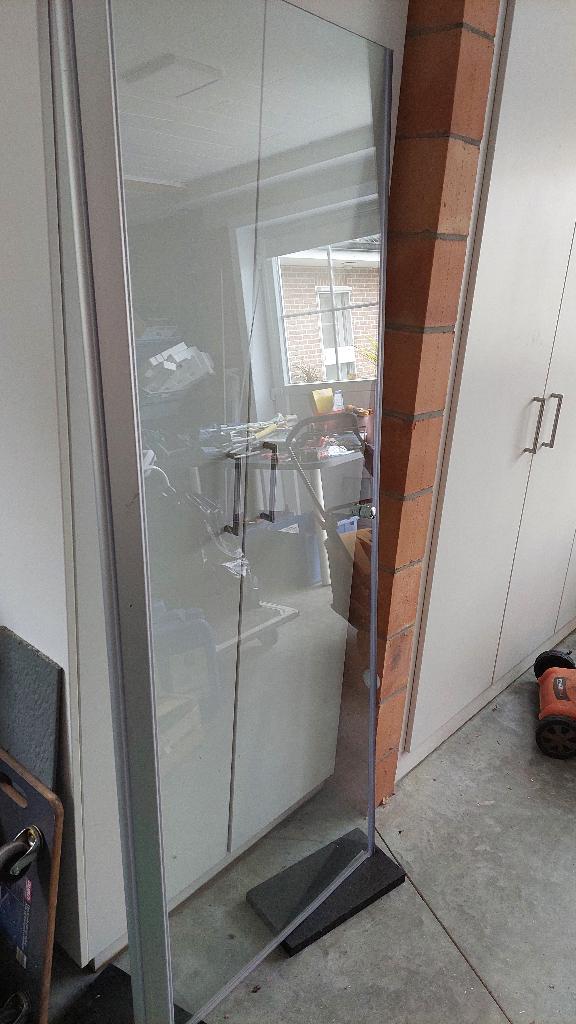 douchedeur, Bricolage & Construction, Sanitaire, Comme neuf, Douche, Verre, Enlèvement