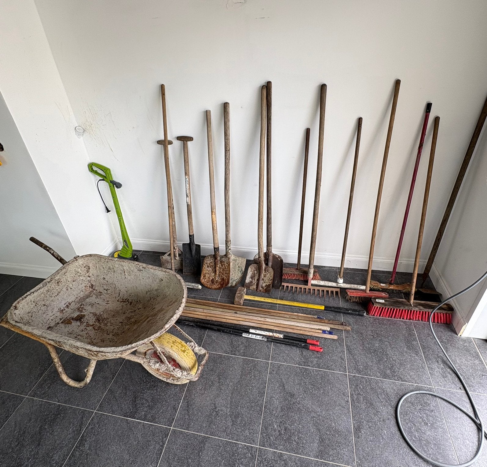 Outillage de jardin en lot, Bricolage & Construction, Outillage | Outillage à main, Enlèvement, Utilisé