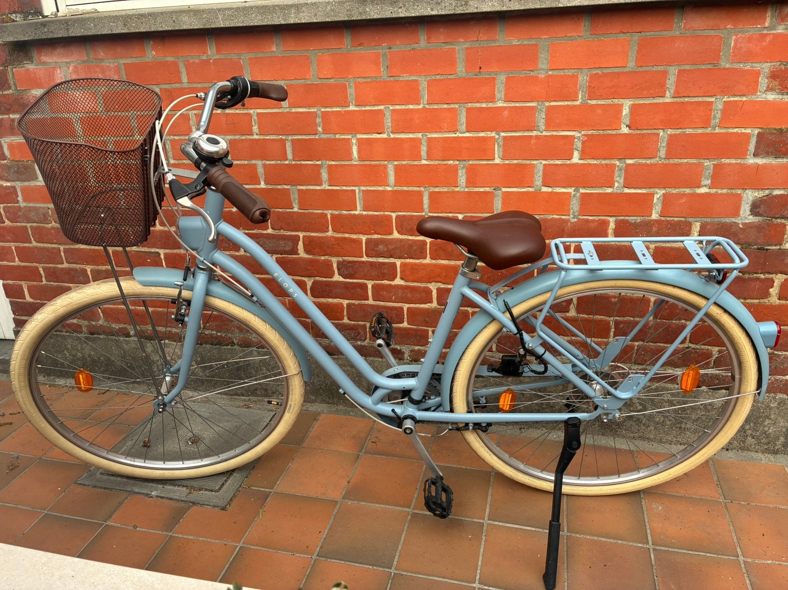 Dames stadsfiets Elops 520, Enlèvement, Comme neuf, Vitesses
