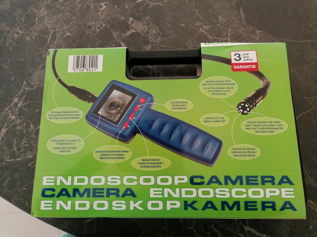 Endoscoopcamera, nieuw, Ophalen