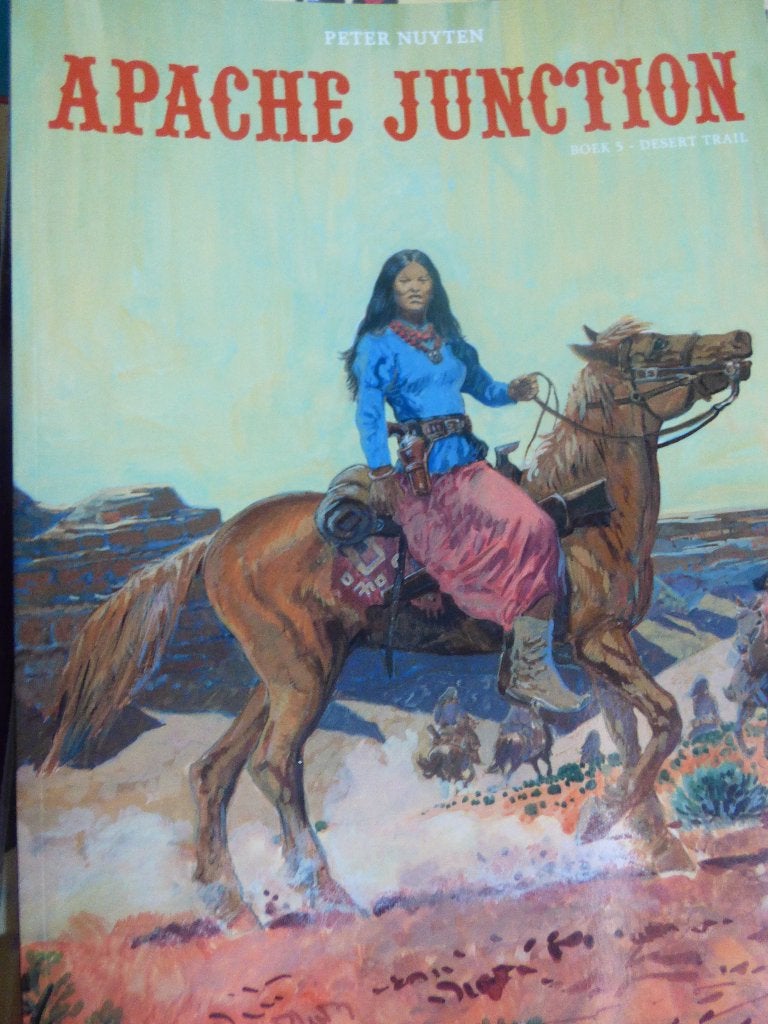 apache junction , boek 5 ,  desert trail    sofcover, Ophalen of Verzenden