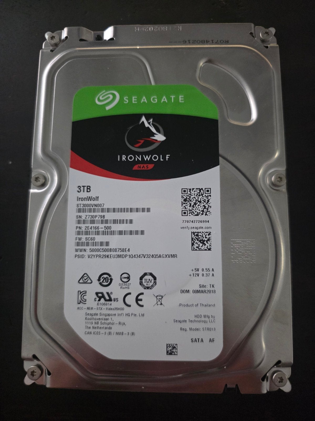 Nas drive 3tb, Ophalen of Verzenden, NAS