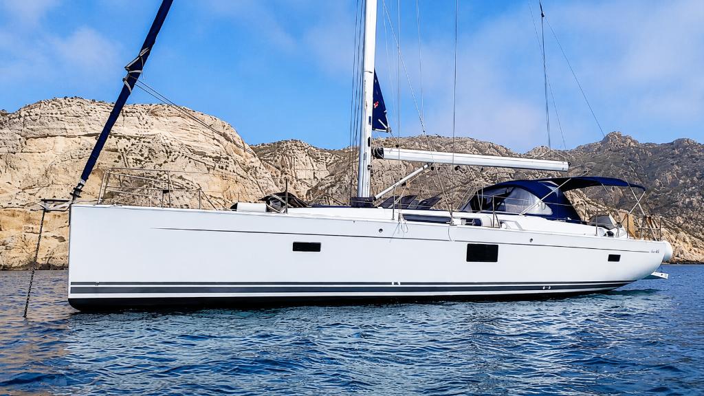 Voilier Hanse 455 - 2017 - Climatisation, Watersport en Boten, Kajuitzeilboten en Zeiljachten, Ophalen, Overige merken, Binnenboordmotor