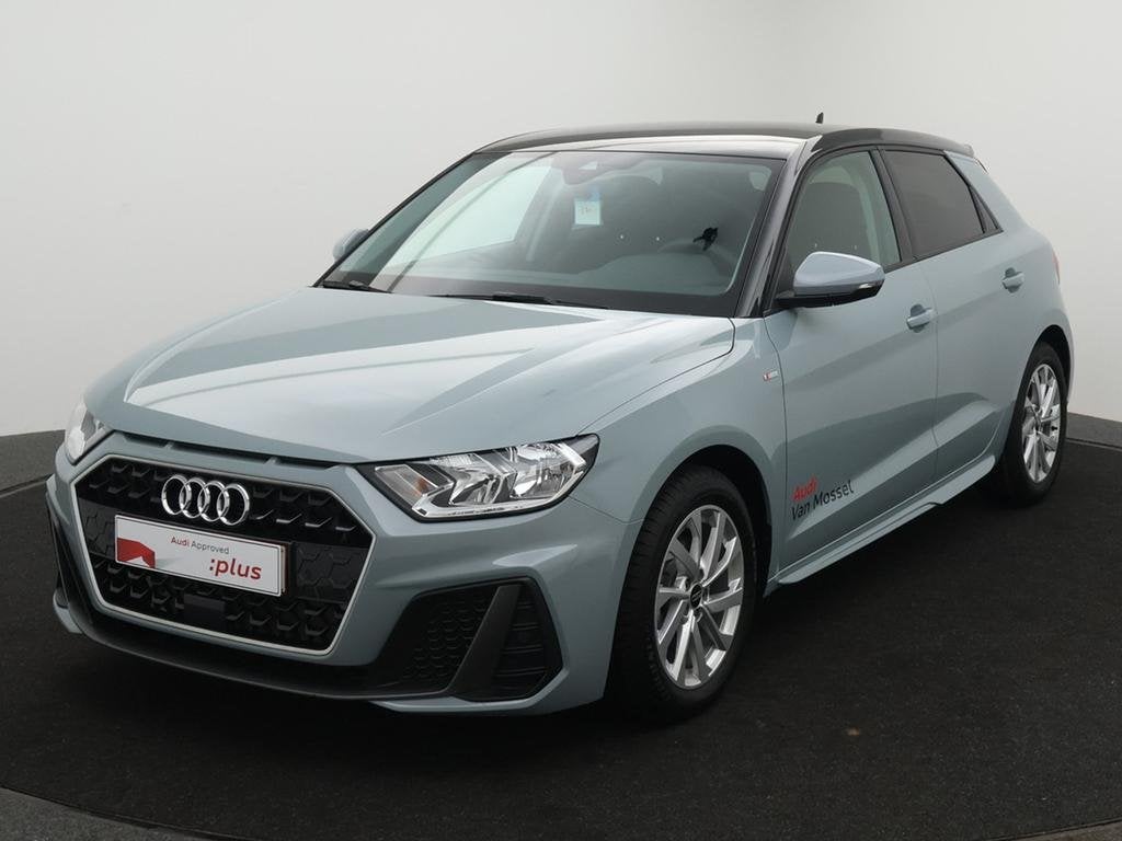 Audi A1 Sportback A1 Sportback 30 TFSI Prestige Edition S tr, Auto's, Audi, A1, Zilver of Grijs, 128 g/km, https://public.car-pass.be/vhr/ba76c152-774b-4cbb-af62-0acbdd513085