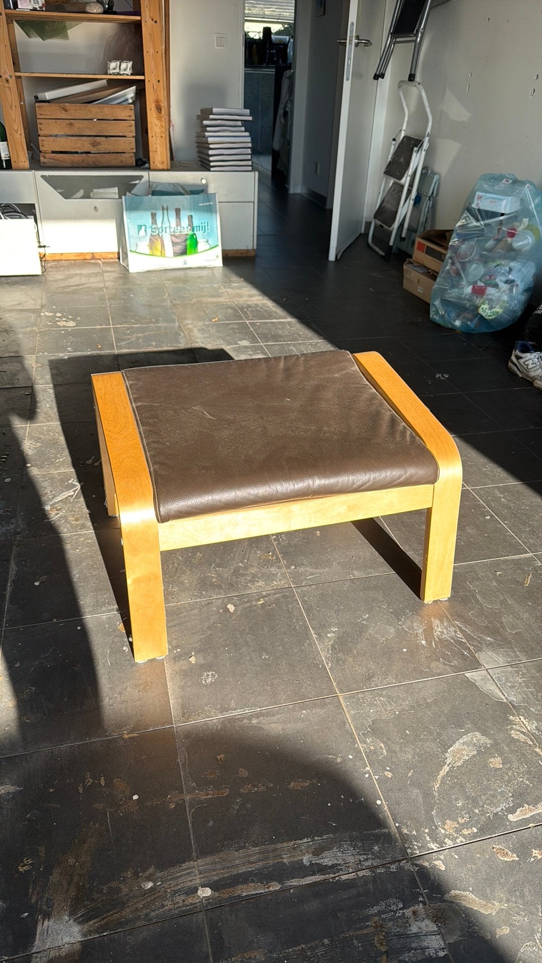 Voetenbankje, 100 à 125 cm, Carré, Enlèvement, Utilisé