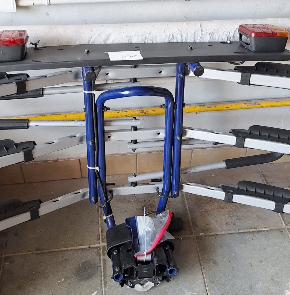 Fietsenrek voor 3 fietsen, Ophalen, Gebruikt