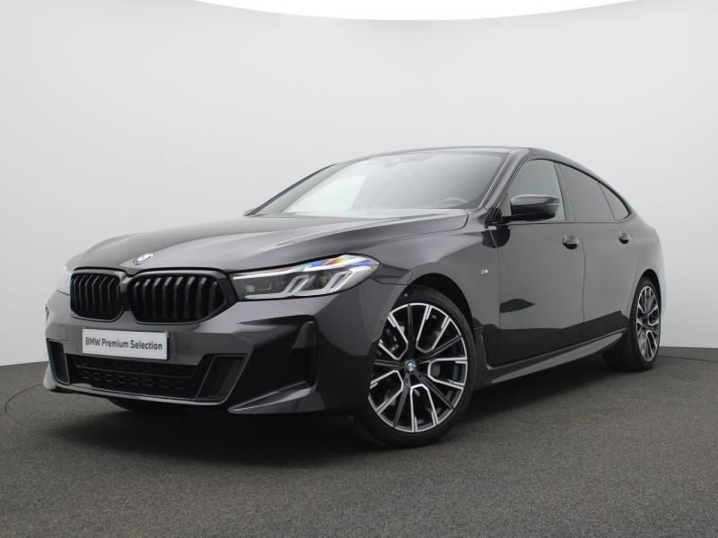 BMW Serie 6 620 Gran Turismo - m sport - pano-dak, Autos, BMW, Argent ou Gris, Achat, Noir, 151 g/km