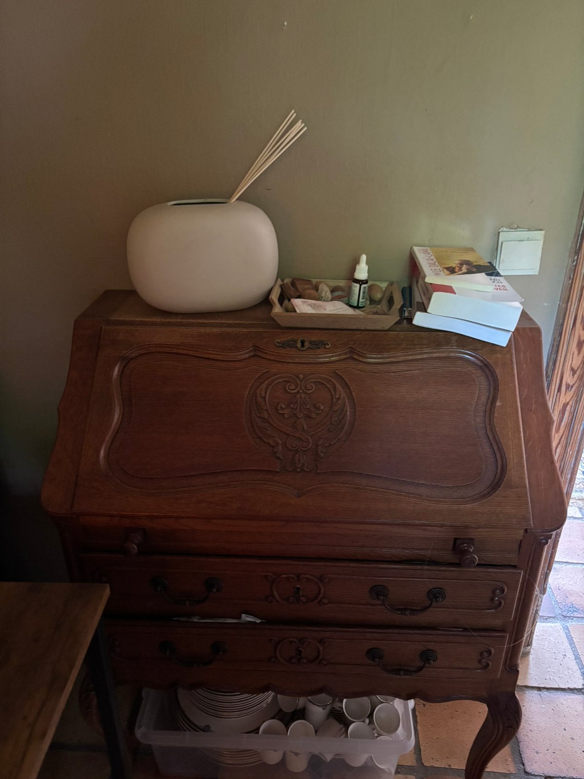 Console et secrétaire, Maison & Meubles, Armoires | Secrétaires, Enlèvement, Utilisé