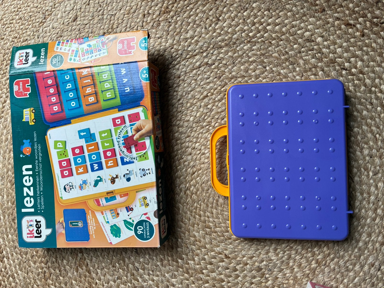 Ik Leer Lezen koffertje Jumbo, Kinderen en Baby's, Ophalen, Gebruikt
