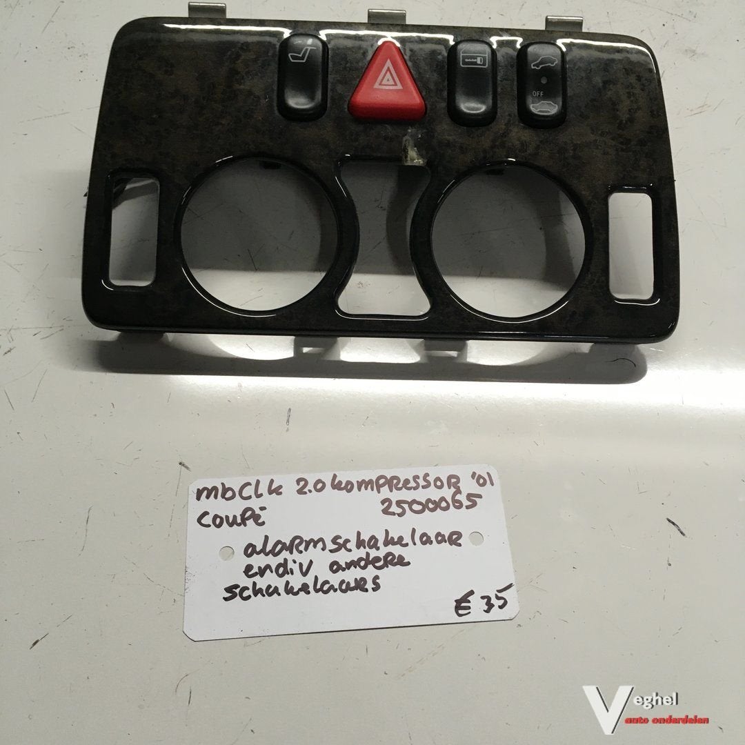Mercedes CLK Cabrio 2.0 compressor 2000  Paneel tbv Kachelpa, Gebruikt, -, -, Ophalen of Verzenden