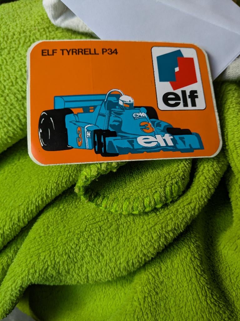 Elf, Enlèvement ou Envoi, Utilisé, Autocollant