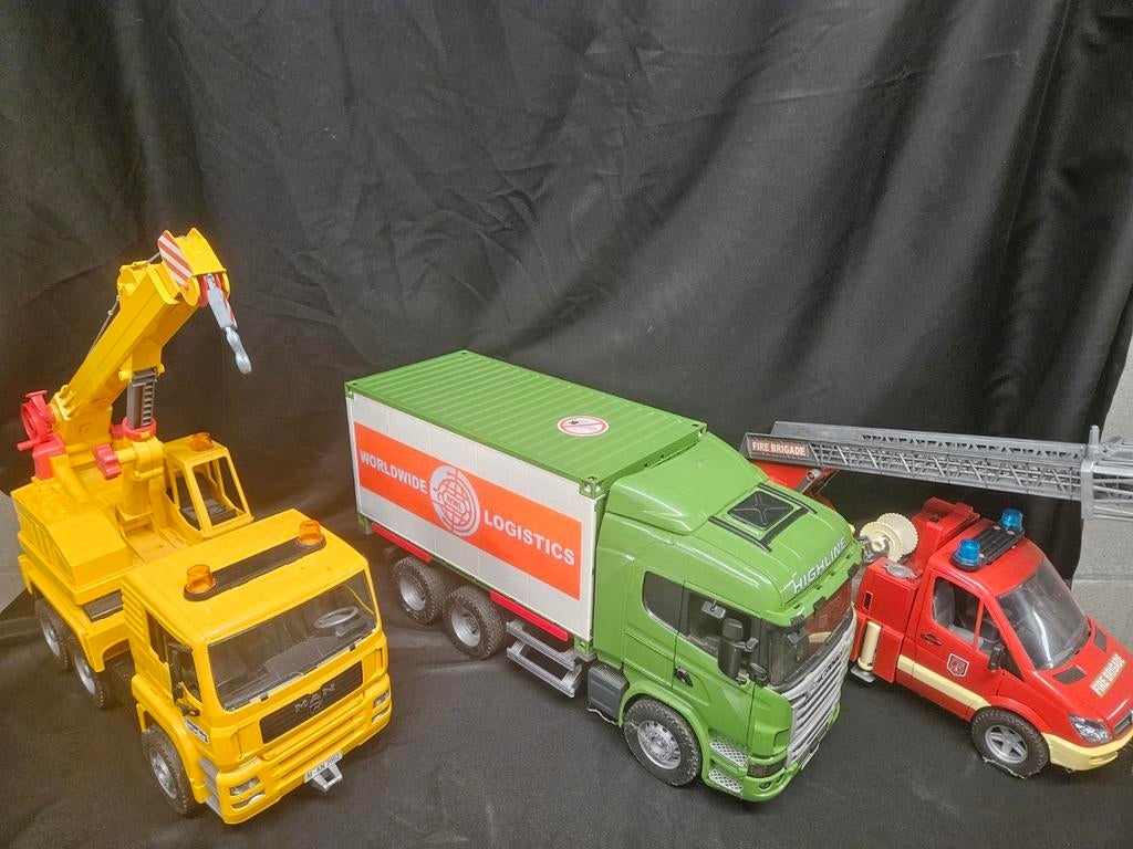 Grote voertuigen ( Bruder, John Deere, Cat), Kinderen en Baby's, Speelgoed |Speelgoedvoertuigen, Ophalen