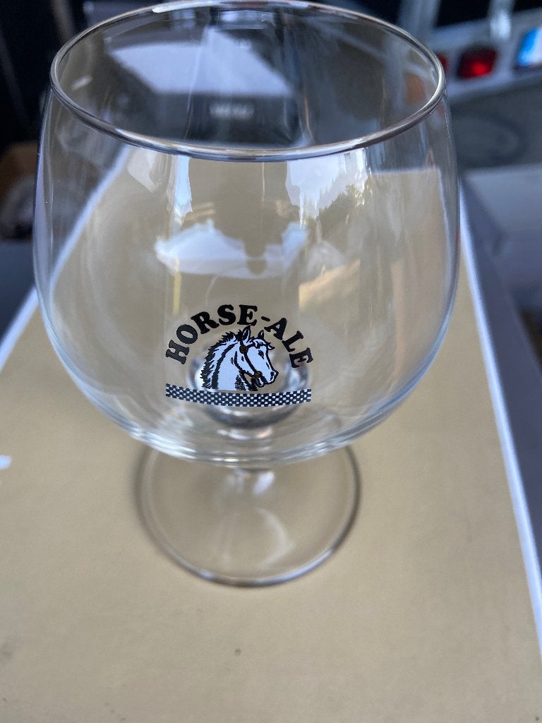 Bierglas Horse Ale, Ophalen, Nieuw, Bierglas