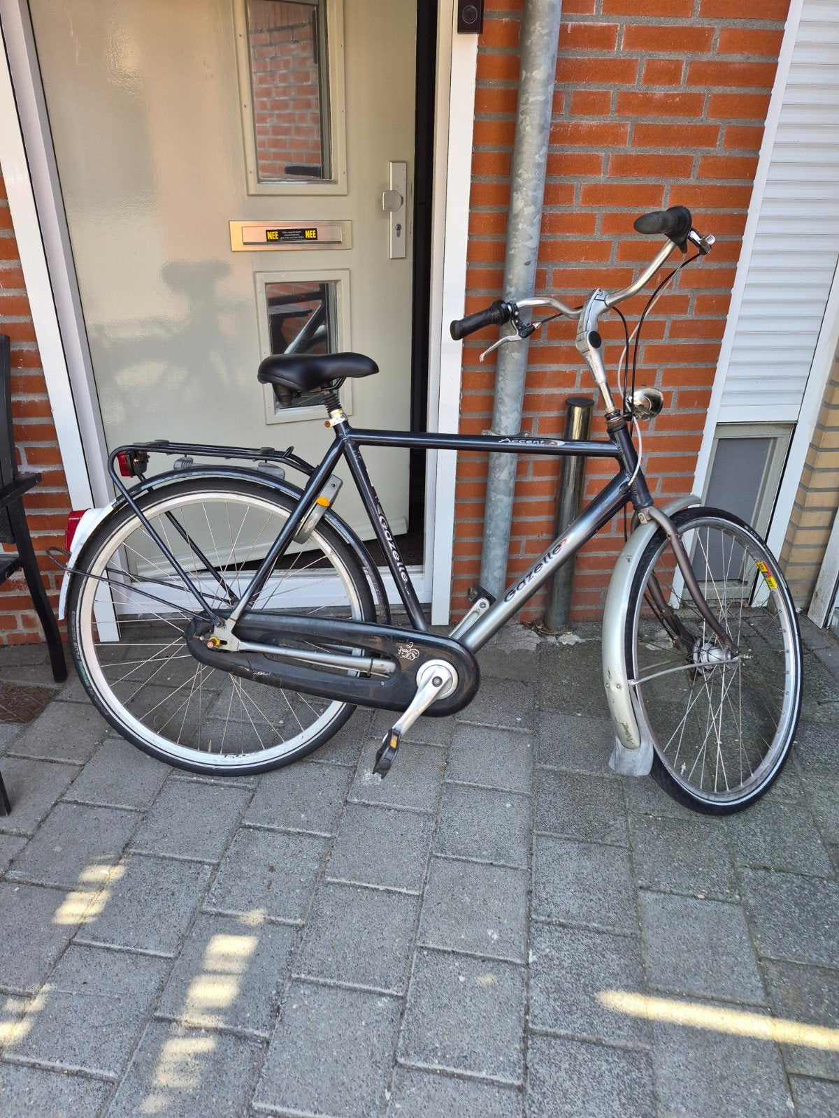 Gazelle heren fiets, Fietsen en Brommers, Fietsen | Heren | Herenfietsen, Ophalen, Gebruikt, Versnellingen, 57 tot 61 cm