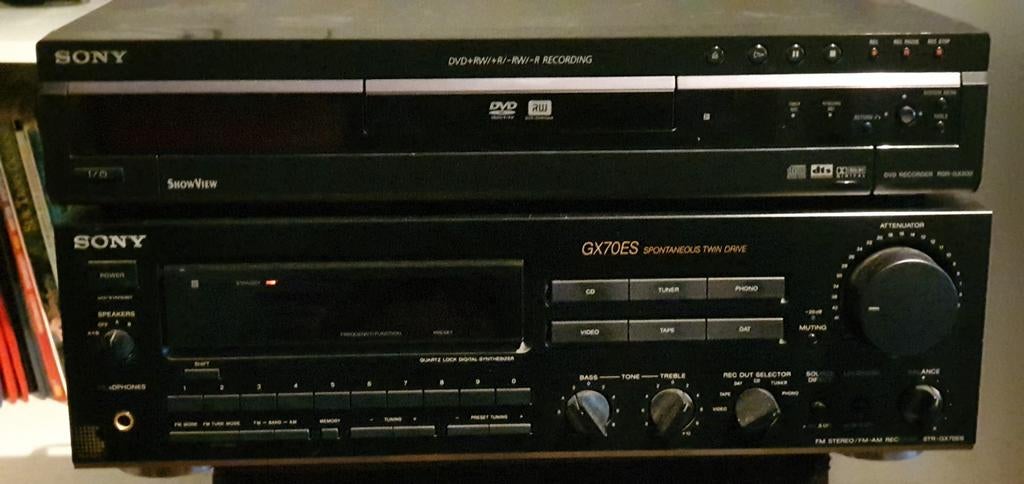 Sony radio versterker DVD, Ophalen