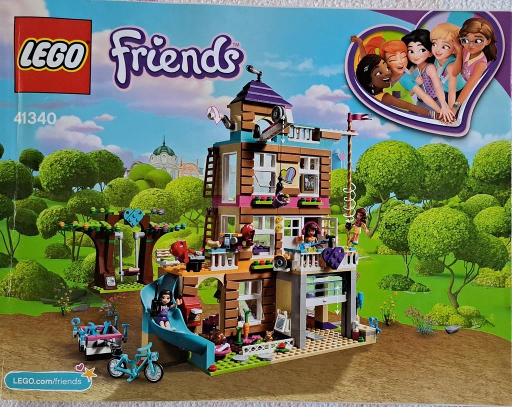 Lego Friends - 41340 - la maison de l'amitié, Enlèvement ou Envoi, Complet, Lego, Friends