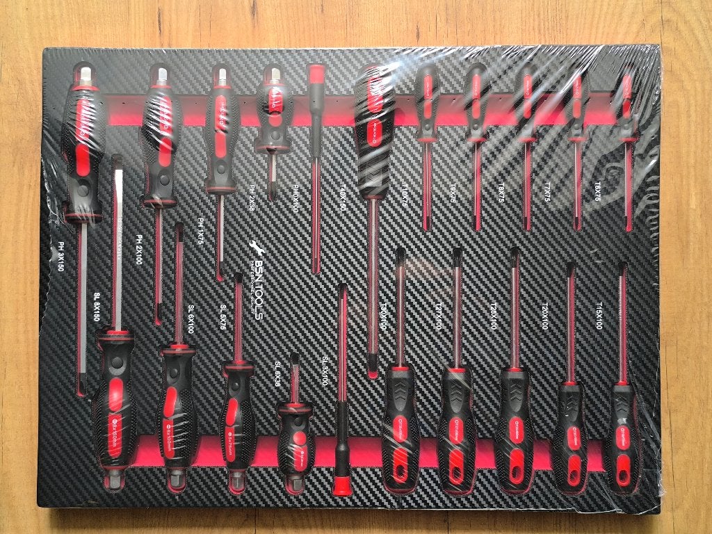 BSN TOOLS Set de Tournevis Complet Nouveau., Bricolage & Construction, Outillage | Outillage à main, Enlèvement, Neuf, Tournevis