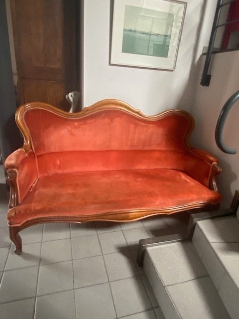 VEND DIVAN louis philippe, Trois personnes, Louis philippe, 150 à 200 cm, Enlèvement