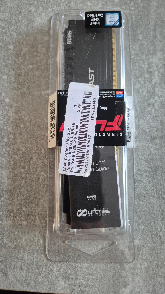 DDR5 DDR4 SSD RAM voor PC Kingston Fury, LEGION, CRUCIAL, Verzenden, Nieuw, Overige soorten, 16 GB