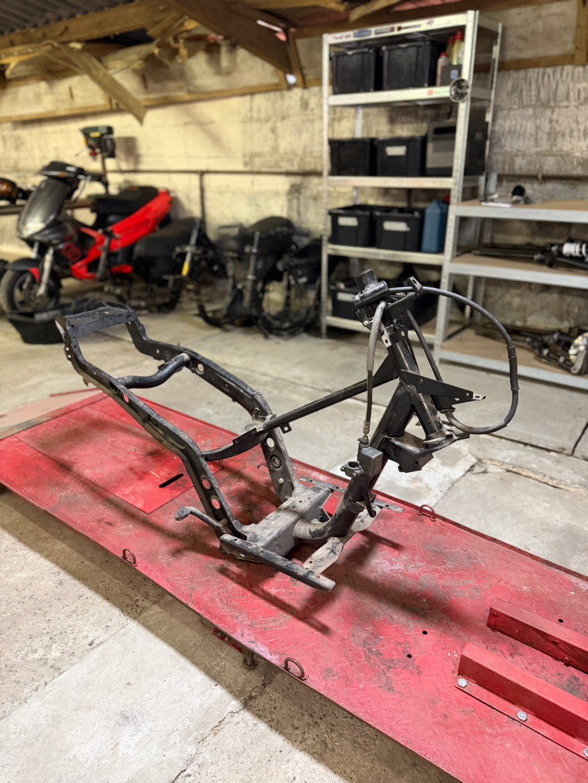 Gilera runner frame zonder papieren, Ophalen of Verzenden, Zo goed als nieuw